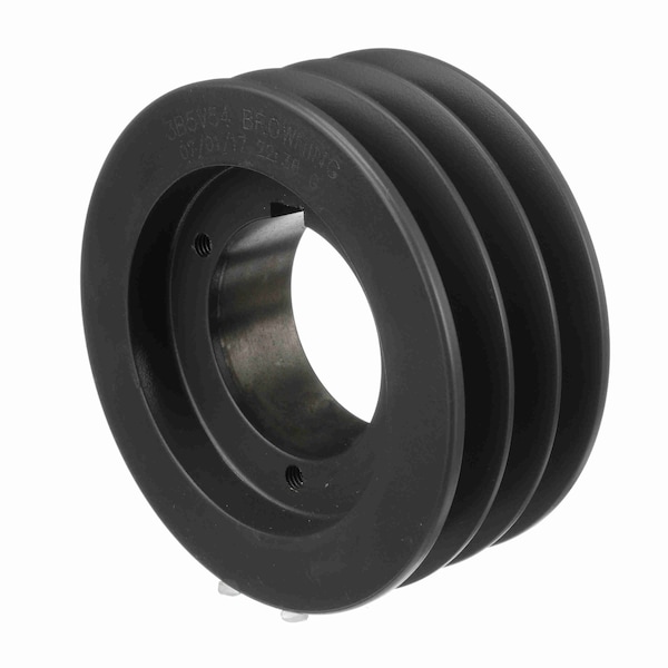 3 Groove Cast Iron Bushed Bore Multiple Sheave, 3B5V54